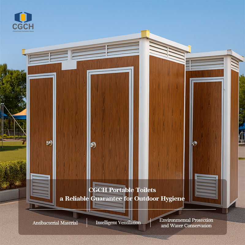 "One-click Connect" Portable Toilet | Antibacterial material + intelligent ventilation, a reliable and hygienic choice for outdoor use